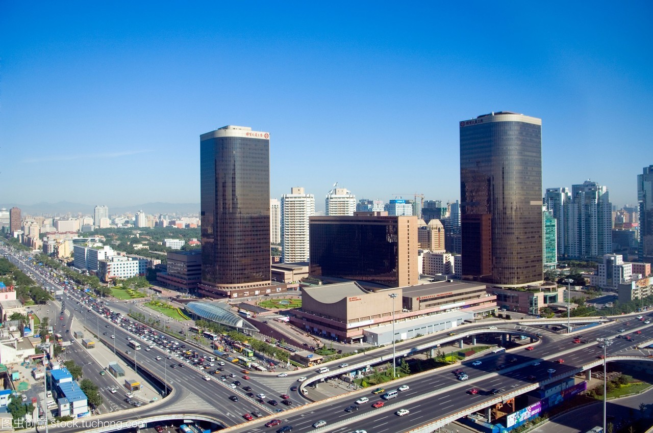 中國世界貿(mào)易中心在北京的中央商務區(qū)